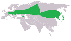 Mapa występowania