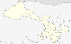 Subei is located in گانسو