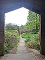 View onto path from the dovecote