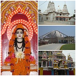 Kultbild im Durga-Tempel, Gorakhnath Mandir, Taramandal-Planetarium, Torbau der Gita Press