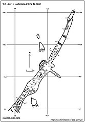 Plan jaskini