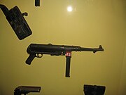 MP40 uit de Ardennen in museum