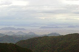 Uitzicht op Takamatsu vanaf de Ōtaki