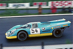 Helmut Kelleners 1970 beim ADAC-1000-km-Rennen auf dem Nürburgring