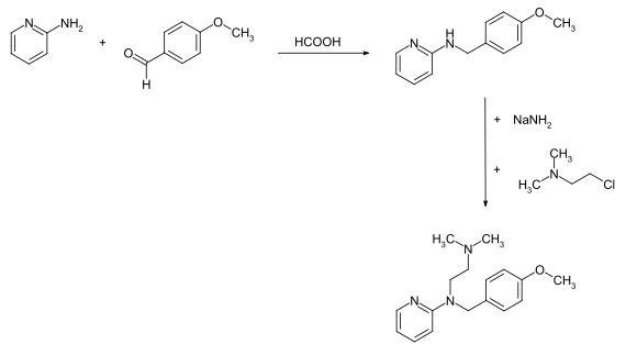 Synthese von Mepyramin