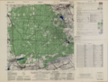 Karte der Rüthnicker Heide aus dem Jahr 1926