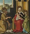 St Anne with Christ Child, the Virgin, and St John the Baptist, Baldung c.1511