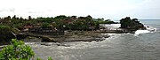 Panorama seluruh tanjung Tanah Lot