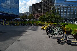 SmartBike bicycles among numerous electric kick-scooters in 2024