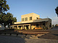 Bahnhof Jaffa, Empfangsgebäude Gleisseite