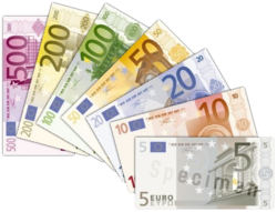 The Euro banknotes