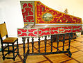 Flemish harpsichord of the Ruckers school, signed Marc Ducornet, Paris 2003.