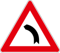 A05 Curve to the left