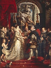 Hendrik IV en Maria de' Medici Peter Paul Rubens