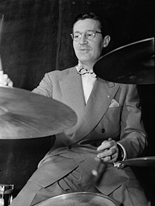 William P. Gottlieb's photograph of McKinley at the Hotel Commodore, New York, c. April 1946