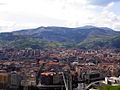 Artxanda tepesinden Bilbao'nun kısmî görünüşü
