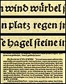 Alte Schwabacher (die typische Schrift der Reformation)