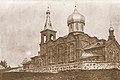 Die im Zweiten Weltkrieg zerstörte Kirche auf dem „Kirchenhügel“ vor 1918
