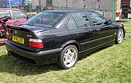 BMW M3 Limousine (1996–1998), Heckansicht