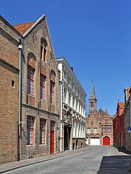 De Naaldenstraat, gezien richting Grauwwerkersstraat