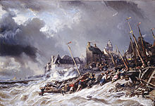 Τυφώνας στο Σαιν-Μαλό, 1860