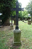 Grab von Steinkopf und seiner Frau auf dem Hoppenlaufriedhof.