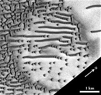 Detail of the dots and dashes of the dunes with distance scale