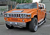 Hummer-Fahrzeug, Neckarwestheim 4. August 2013