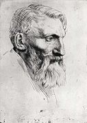 Alphonse Legros un Rodin portresi