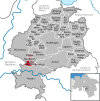 Lage der Gemeinde Luhden im Landkreis Schaumburg