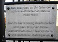 Den in der Koburg (Neandertal) und dem Braunen Haus (Bismarckstraße) mißhandelten und getöteten Gefangenen.