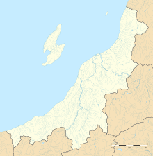 Sado mine is located in Niigata Prefecture