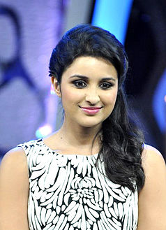 Parineeti Chopra is seen smiling