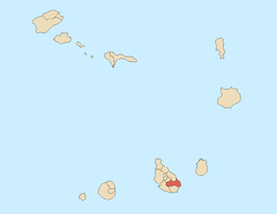 Location of São Domingos