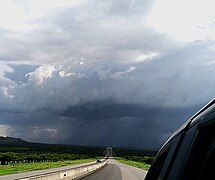 Mây thềm ở Durango, Mexico