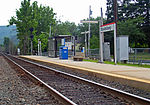 The Sloatsburg station platform in 2007