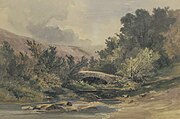 ABDAG003347 - David Cox - Pass of Llanberies