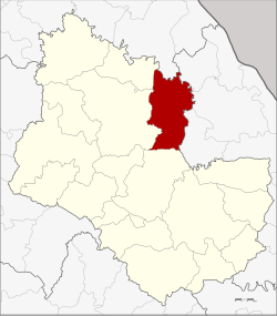 District location in Sakon Nakhon province