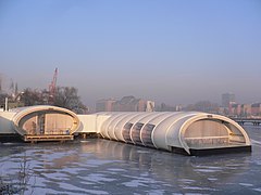 Auszeichnung 2006: Winterbadeschiff, Wilk-Salinas Architekten mit Thomas Freiwald