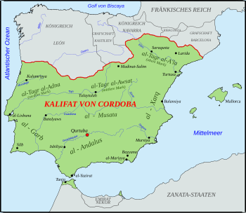 Das Kalifat von Cordoba um 1000