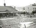 Laying tracks in Newtown 1927