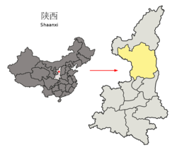 Yan'an in Shaanxi