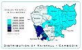 Image 67A map of rainfall regimes in Cambodia, source: DANIDA (from Geography of Cambodia)