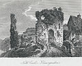 Neath Castle, 1807, by artist Edward Dayes, 1763–1804, and engraver J. Storer, 1771-1837