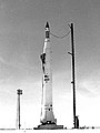 Preparation for launch of Redstone-Sparta CC-2029 at Woomera LA8