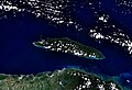 Δορυφορική εικόνα του νησιού