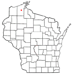 Location of Keystone, Wisconsin