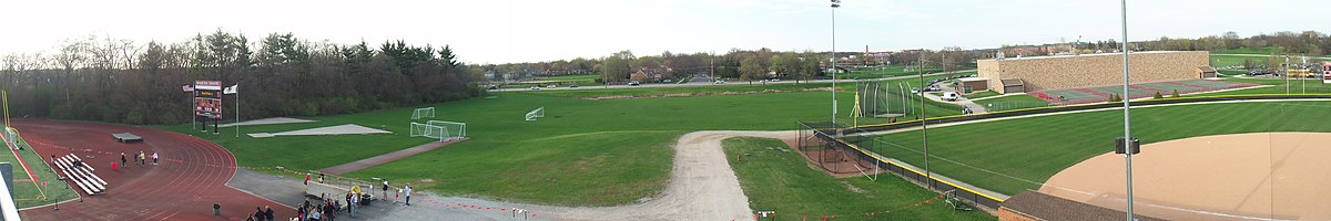 Facilities for field athletics in Village of Lisle-Benedictine University Sports Complex