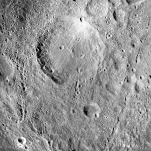 Gibbs mit hellem Fleck (Aufnahme von Apollo 15)