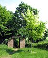 Eingang des Ahornparks bei Ilfeld